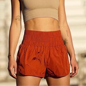 🌞Free People Movement The Way Home Shorts in Bronze